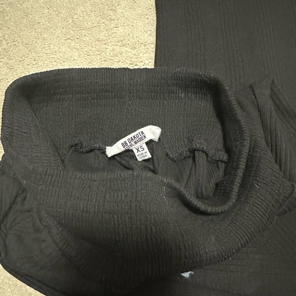 NWWT BB Dakota Black Wide Leg Pant - Picture 2 of 2